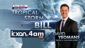 KXAN Tropical Storm Bill tease