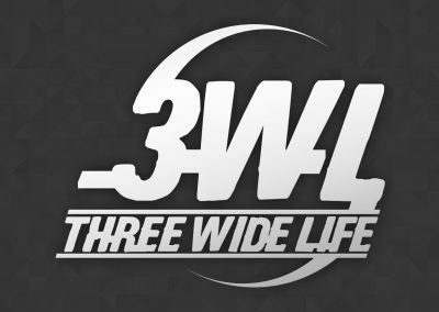 Three Wide Life Logo
