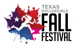 Texas Rollergirls Fall Festival Logo